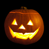 Jack-o-lantern - A scary sight for horse!