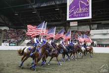 Fantasia Drill Team in action at an Equine Affaire.
