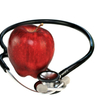 Apple with Stethescope - A healthy horse treat!