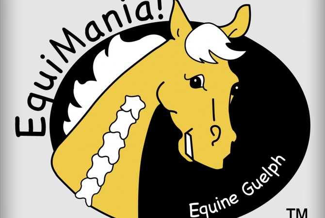 Graphic poster for Equimania.