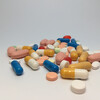 Various forms of NSAID'S including capsules and tablets.