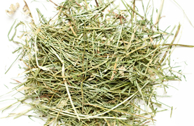 Good quality grass hay with a low glycemic index.