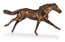 Showing the fine detail of a Breyer model horse