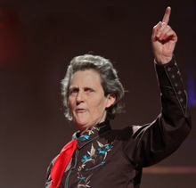 Temple Grandin speaking about animal behavior