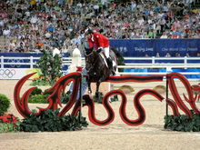 Hickstead and Lamaze - Olympics 2008