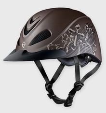 Troxel's Western styled Rebel helmet