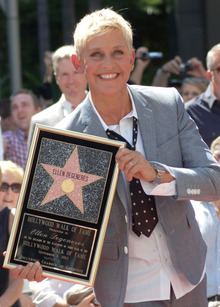 Ellen DeGeneres - Hollywood Walk of Fame