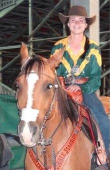 Bianca and Cash - Top Aussie barrel racers