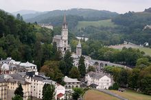 Foothills of the Pyrenees near Lourdes - Site of FEI competitions