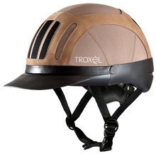 An equestrian helmet for the serious horse lover