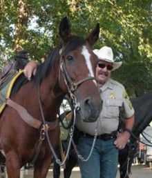 Abby with partner Lt. Phil West