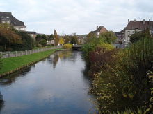 A scene in Normandy France