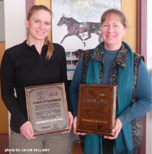 Equine Guelphâs Gayle Ecker and Diane Gibbard recieve awards