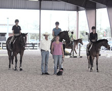 Tommy Serio and Becky Shipps of Draper Therapies during Ride & Learn