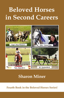 Book cover showing Spot and other inspirational horses