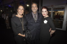 Priscilla Presley and Jeffrey Arciniaco at Awards Ceremony