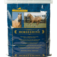 Omega HorseShine to keep your horses show ready