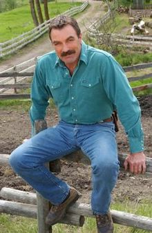 Tom Selleck at his horse and avocado ranch