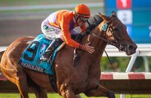 Beholder on her way to victory in Pacific Classic