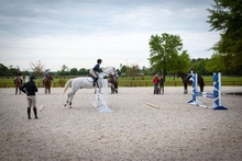 Horse arena by Martin Collins at Five Henry Stables