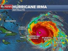 Hurricane Irma threatening people and horses