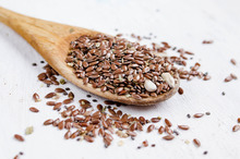 Spoonful of flaxseeds