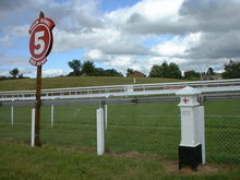 Epsom Race Track - 5th furlong marker