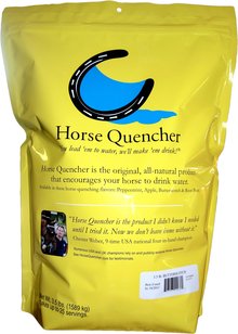 A tempting drink for horses